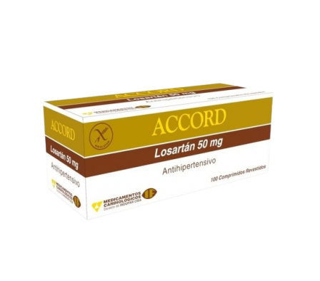Accord Losartan 50mg x 10 Comprimidos
