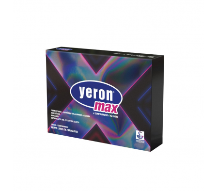 Yeron Max -  4 Comprimidos.