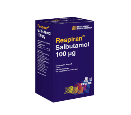 Respiran Suspensión Aerosol 10mL - 200 Dosis