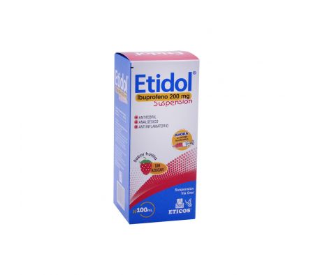 Etidol Ibuprofeno Jarabe 200mg/5ml 100ml 