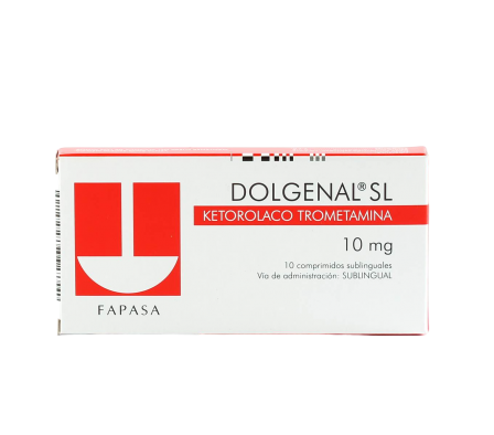 Dolgenal SL Ketorolac Trometamina 10mg