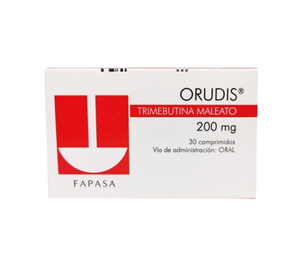 Orudis Trimebutina Maleato 200mg 30 Comprimidos