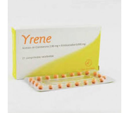 Yrene Anticonceptivo 21 Comprimidos