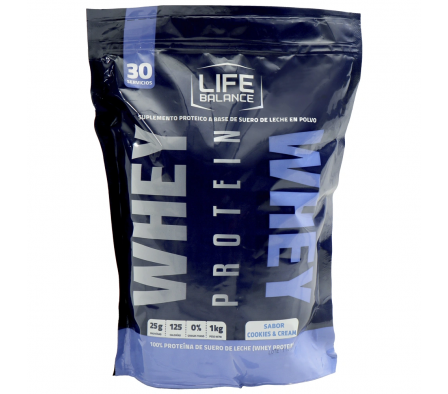 Life Balance Whey Protein Sabor Cookies & Cream