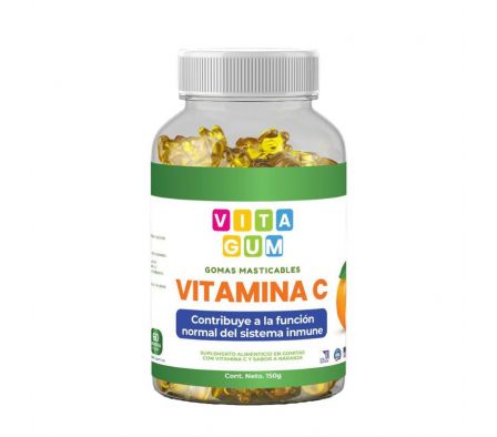 Vitagum Vitamina C Adultos 60 Unidades