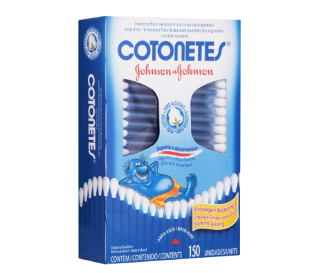 Jhonson Jhonson Cotonetes Flexibles 150 Unidades.