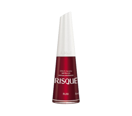 Risque Esmalte Metalico Rubi 8ml