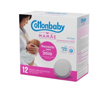 Cottonbaby Discos Abosorbentes P/ Senos 12 Unid.