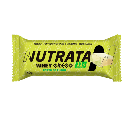 Nutrata Barra Greek Whey Torta de Limón 40 gr