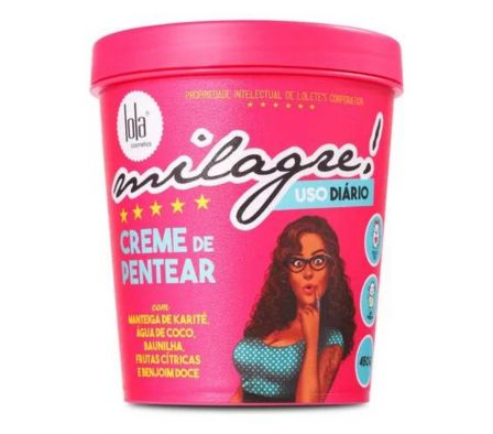 Lola Crema de Peinar Multifuncional Milagre! 450g