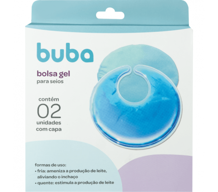Buba Bolsa Gel Para Senos Azul