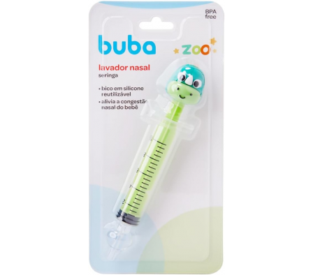 Buba Jeringa Nasal Limpiador Zoo Dino