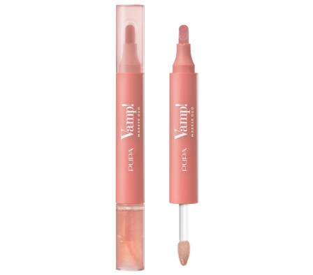 Pupa Marcador y Aceite Labial Vamp! Marker Duo Fro