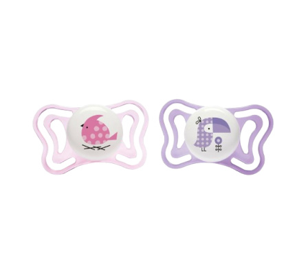 Chicco Chupete PhysioLight Rosa 2-6m+ 2 Unid.