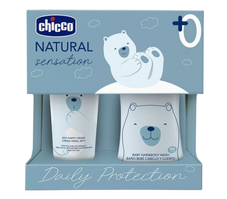 Chicco Set Higiene y Pañal Natural Sensation 