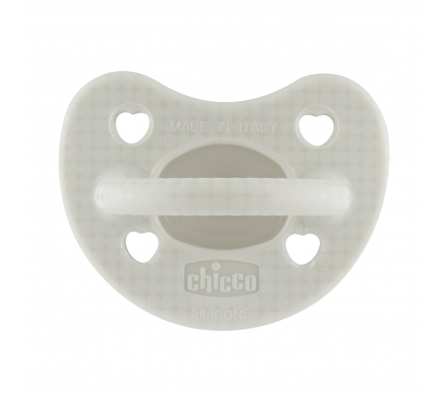 Chicco Chupete Physio Soft Luxe 2M+ Gray 