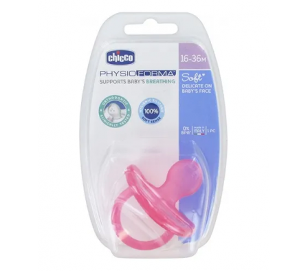 Chicco Chupete Physio Soft Rosa 6-16M