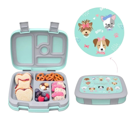 Bentgo Lonchera Para Niños Puppy Love 