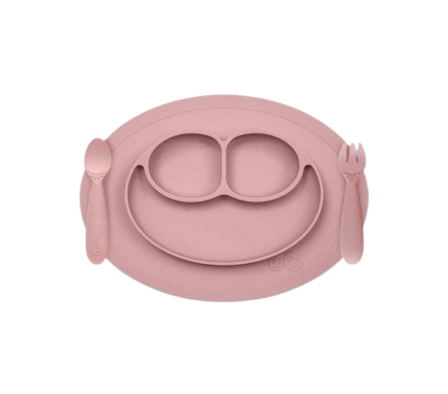 EzPz Mini Set Alimentacion Rosa 12m+