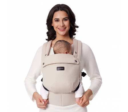 Momcozy Porta Bebe Ergonomico Beige 