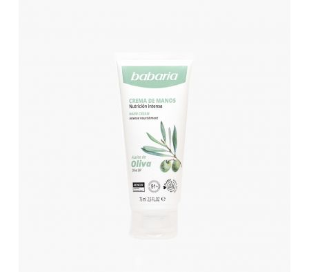 Babaria Crema Para Manos Oliva 75 Ml