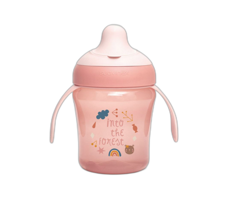 Suavinex Taza Aprendizaje +6m 200ml Rosa