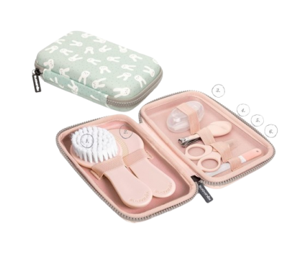 Suavinex Set de Manicura Piezas Conejitos Rosa
