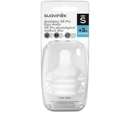 Tetina Fis Flujo M Silicona 2u I1