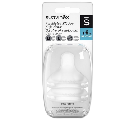 Suavinex Tetian +6 Silicona 