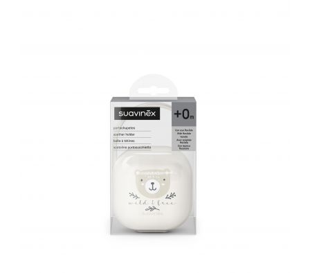 Suavinex Portachupete Wild Free White