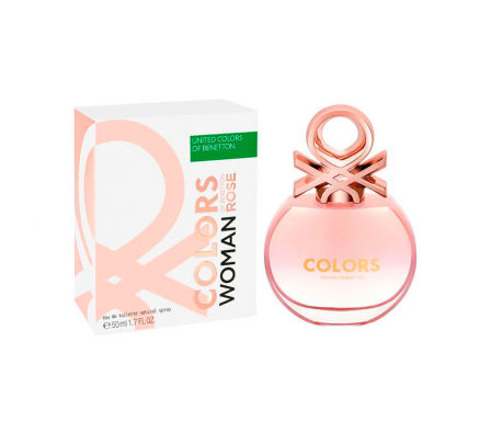 Benetton Colors Rose Women EDT 50ml