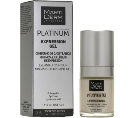 MartiDerm Platinum Expression Gel Contorno Ojos