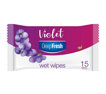Deepfresh Toallita Húmeda Violet