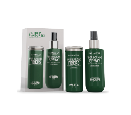 Immortal Fibra Capilar y Spray Fijador 2en1 150ml