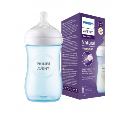 Avent Biberon Natural Response Azul 240ml