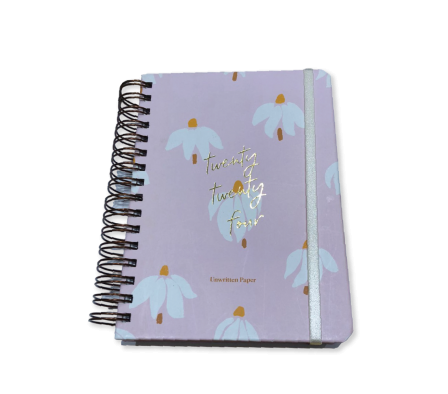 Unwritten Paper Agenda Floreada 2024
