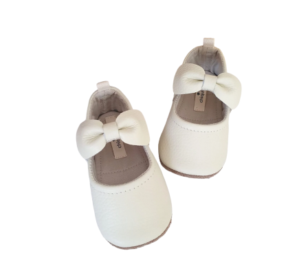 Chiquitalove MaryJane Cuero Marfil T12