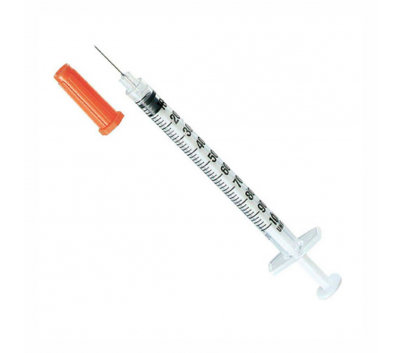 Jeringa Desmontable 1ml 27gr x 1/2