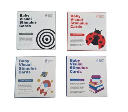 Icrea Tarjeta de Estimulación Visual Para Bebés