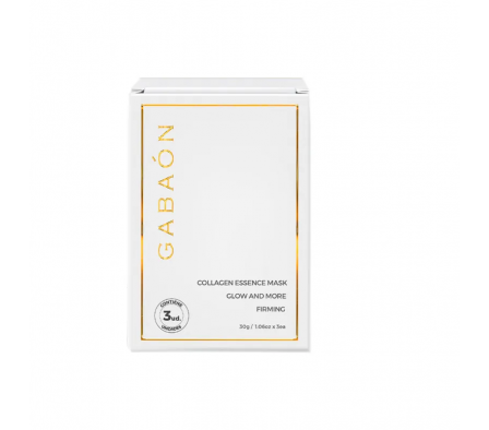 Gabaón Mascarilla Facial Collagen Essence - 3 Unid