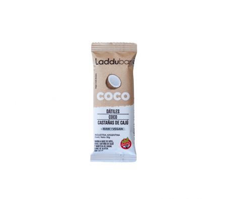 Laddubar Barra Dátiles Coco 30 g