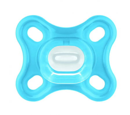Mam Chupete Comfort Silicona 0-2M  Azul