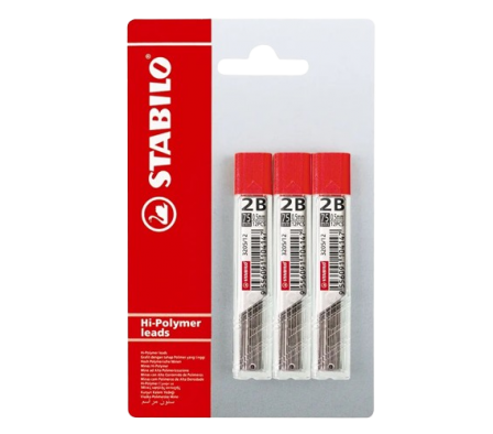 Stabilo 3205 Mina Para Portaminas 0.5mm Pack De 3u