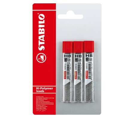 Stabilo 3205 Mina Para Portaminas 0.5mm Pack De 3u