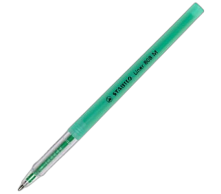 Stabilo Boligrafo Liner 808ft36 Verde